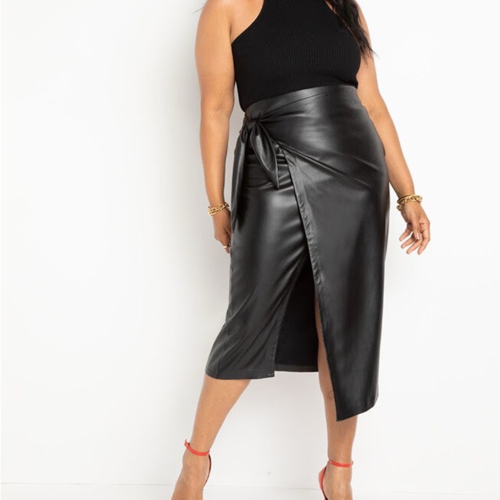 Eloquii Black Skirt